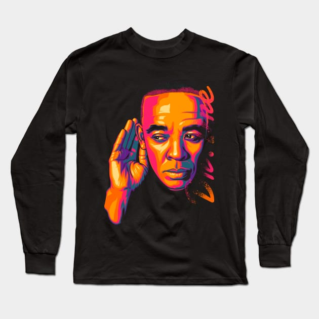 Dr. Dre Long Sleeve T-Shirt by lazartemarjun